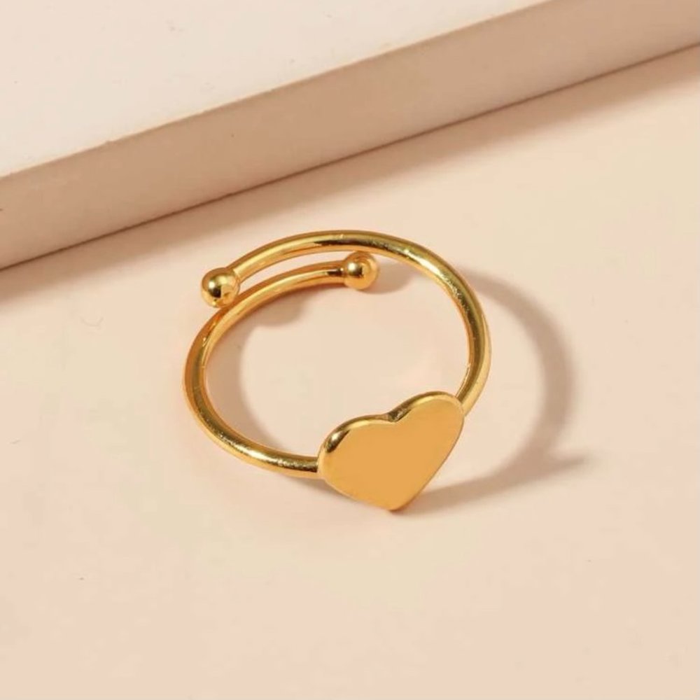 Heart Decor Ring - Picture 2 of 4